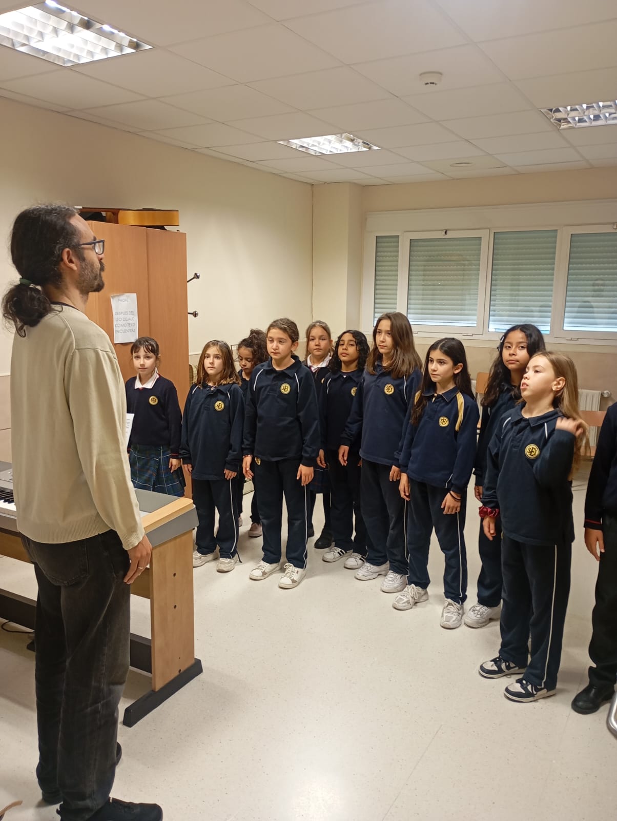 Mucha ilusión en el Coro del Colegio SEI Soledad