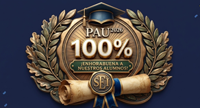 ¡Éxito total! El 100% de nuestros alumnos aprueba la PAU 2026