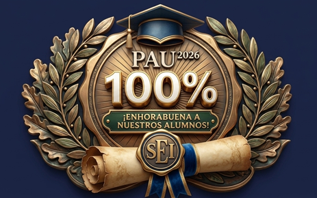 ¡Éxito total! El 100% de nuestros alumnos aprueba la PAU 2026