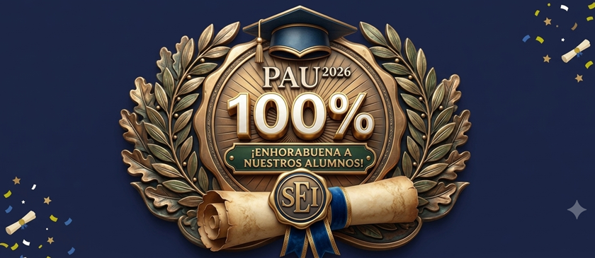 ¡Éxito total! El 100% de nuestros alumnos aprueba la PAU 2026