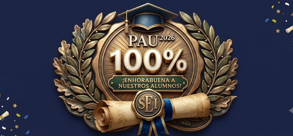 ¡Éxito total! El 100% de nuestros alumnos aprueba la PAU 2026