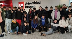 Visita de alumnos de bachillerato a la Universidad Europea