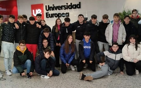 Visita de alumnos de bachillerato a la Universidad Europea