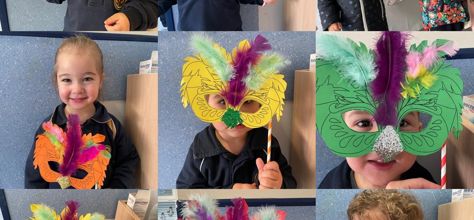 Carnaval en el colegio Virgen de la Soledad
