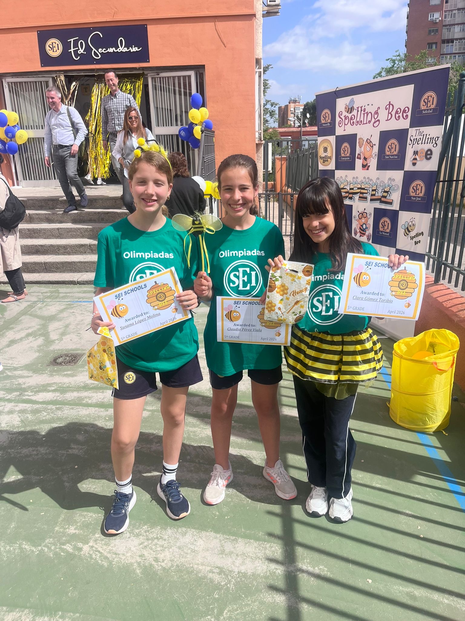 Éxito del concurso Spelling Bee en los colegios SEI celebrado en el Colegio SEI San José